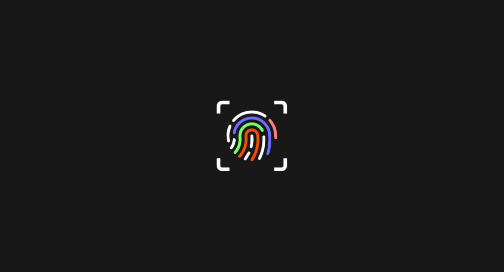 Minimalist orange icon of a person within a digital targeting frame on a dark purple background — symbolizing AI-powered personalization in sports betting.