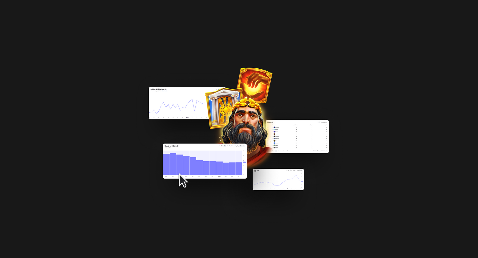 Quick tour: the Game view in Blask Games